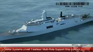 Steller Systems unveil &lsquo;Fearless&rsquo; Multi-Role Support Ship concept