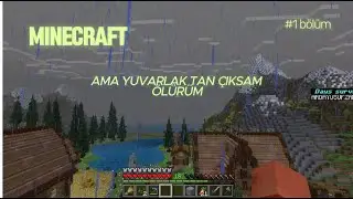 Minecraft ama yuvarlaktan &ccedil;ıksam &ouml;l&uuml;r&uuml;m /&ldquo;Minecraft, but if I leave the circle, I die.&rdquo;