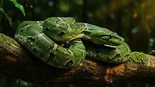 THE SWAMP KINGDOM: Nile Crocodile vs. Anaconda - 8K Nature Documentary