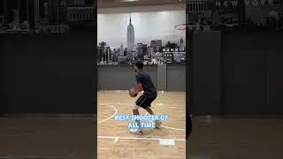 Klay has the perfect shooting form