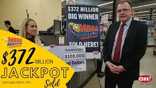 $372 million Mega Millions ticket sold at Mentor Giant Eagle