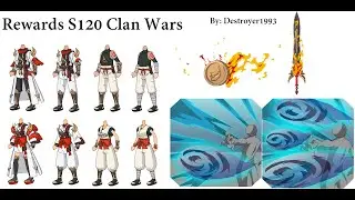 Ninja Saga - Clan Reward Season S120 ( Preview)