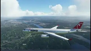 MSFS 2020 approach and landing
