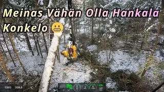 Iso Paskamainen Konkelo Haapa Oli Konetta Kohti Tuloillaan. VR26 Ponsse Scorpion K AC New H7 -25