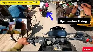 Bike திருட்டு பயம் இனி இல்லை 😺 | fixing GPS tracker for our bikes 🏃 | vetri's zone | tamil |