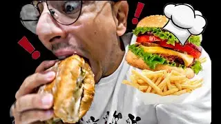 VLOG -🍔🍟طيبت همبركرز مع 3 ديال الصباح -🍔🍟🍟 CHEAT MEAL- MAKING BURGERS AT 3AM 🍔🍟
