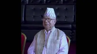 Former Prime Minister and Madhav Kumar Nepal#madhavkumarnepal