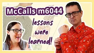Lessons learned from sewing a Christmas Shirt (McCall’s M6044)