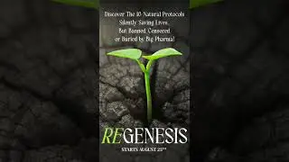 My good friend & Mentor, Jonathan Otto's new docuseries, Regenesis on the 25th of August, 2025