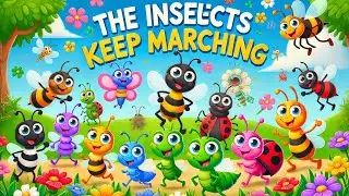 &ldquo;The Insects Keep Marching &ndash; Fun Bug Song for Kids | Learn 10 Insects!&rdquo;#nurseryrhymes