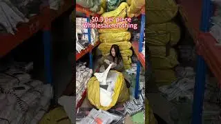 The largest clothing manufacturer in China, let me tell you how cheap the clothes here are.