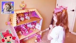Lillykat Unboxes Lalaloopsy Dollhouse And Opens Lots Of Fun Blind Bags