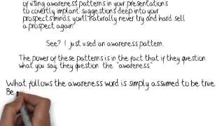 NLP Awareness Patterns For MLM