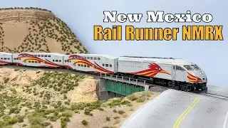 Let's Run Model Trains: HO Scale New Mexico Rail Runner NMRX MP36PH-3C DCC Sound