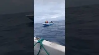 Caught this on camera&hellip; a monster attacked the boat 😱🌊 #foundfootage  #seahorror  #shorts #hype