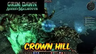 Grim Dawn | AoM | Crown Hill run with Druid