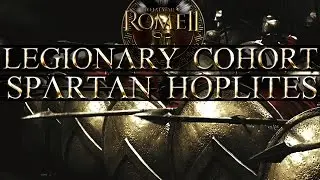 Total War Rome II Testing Swords - Spartan Hoplites vs Legionary Cohort