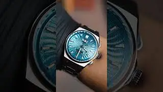 LUCKY HARVEY SOUND OF NATURE ICE BLUE ❄️ | Luxury Guilloch&eacute; Watch Limited 300pcs!
