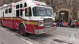 Santa takes his tour of downtown Ottawa
