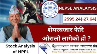 NEPSE Technical Analysis/NEPSE Daily Update/NEPSE Chart Analysis/HPPL Analysis/Raju Paudel.