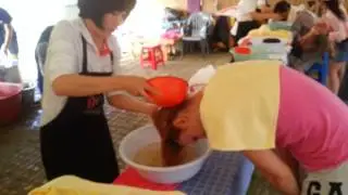 Hippie-Korea tries traditional Korean shampoo