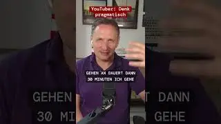 YouTube-Profi: Denk pragmatisch