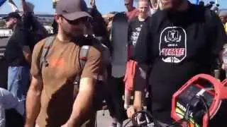 Block the boat. End Israeli Apartheid August 16, 2014, Port of Oakland.
