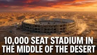 A 100,000-seat Stadium Is Being Built In The Middle of The Desert.