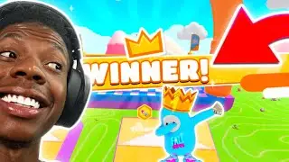 Eating Spoon Full Of Salt If I Don't Win A Crown In FALL GUYS Live On Stream (I WON)