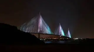 Lighting Up The Queensferry Crossing