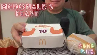 ASMR Fast Food Heaven | McDonald’s Edition | Crunchy & Crispy Triggers | ASMR PIE 🥧