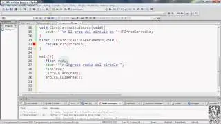 Declarando una clase en C++ - Programaci&oacute;n Orientada a Objetos