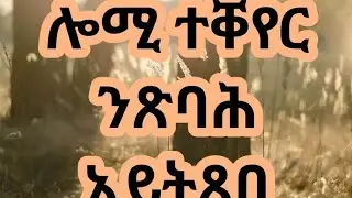 ሎሚ ተቐየር ንጽባሕ ኣይትጸበ