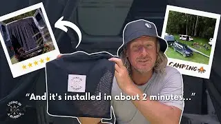 Best Magnetic Flyscreen for Van Life 🚐 | Bug-Free Camping Must-Have!