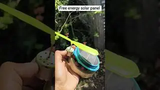 Free energy from solar panel#shorts #experiment