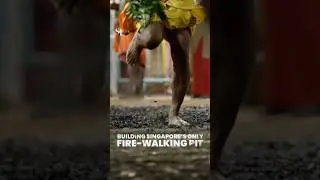 Fire-walking: Building Singapore&rsquo;s only fire-walking pit