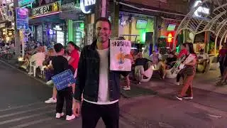 Uncensored Bangla Walking Street👙🔥Friday Night 👙January 2023 Phuket Thailand Night life