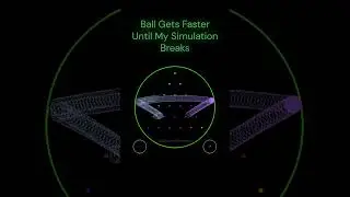 Python Physics Simulation  #games #simulate #computersimulation #python  #physics