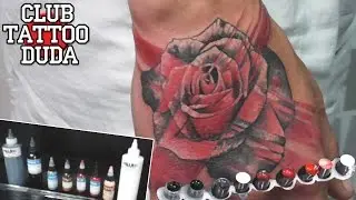 Tattoo Trash Polka. Rose Realistic \ Трэш роза. Начало рукава