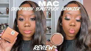 New! MAC Skinfinish Sunstruck Matte Bronzer | Matte Rich Rosy | Review | Allurebyash