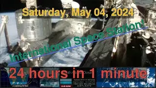 International Space Station HD camera [05-04-2024] - Daily Time Lapse #timelapse #nasa #iss