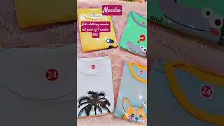 #kids clothing set under 500/#meeshofinds #meeshohaul #shortsfeed #shortvideo #meesho collection
