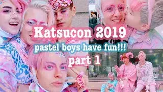❤ Katsucon 2019 ~ Part 1! my pastel BOYFRIEND!! J-fashion, vlog ❤