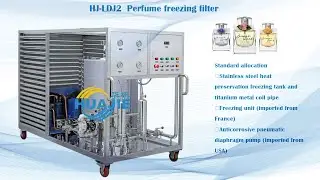 HUAJIE 200L perfume freezer and pneumatic stirring tank