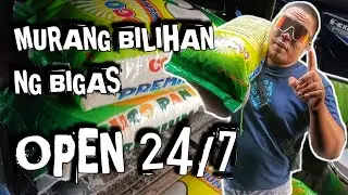 MURANG BILIHAN NG BIGAS OPEN 24/7 ANG DAMING BUKAS NA RICE MILL KAHIT MADALING ARAW PA