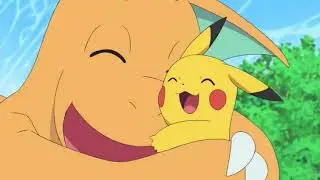 Ash's Dragonite Loves Hugging Everyone! (Pokemon Journeys)