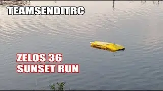 TeamSendItRC: PRO BOAT ZELOS 36 BEAUTIFUL SUNSET RUN