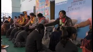 Adarsha Central Academy Jodhpur celebrates Parent's Worship Day.