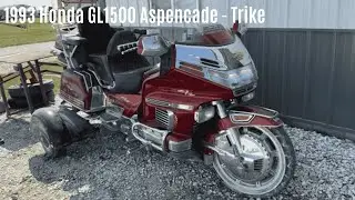 1993 Honda Aspencade Trike Motorcycle-Selling at our Fall Machinery Consignment - Richland, Iowa