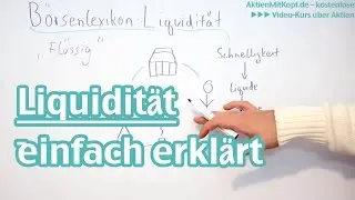 Liquidit&auml;t einfach erkl&auml;rt - B&ouml;rsenlexikon AktienMitKopf.de